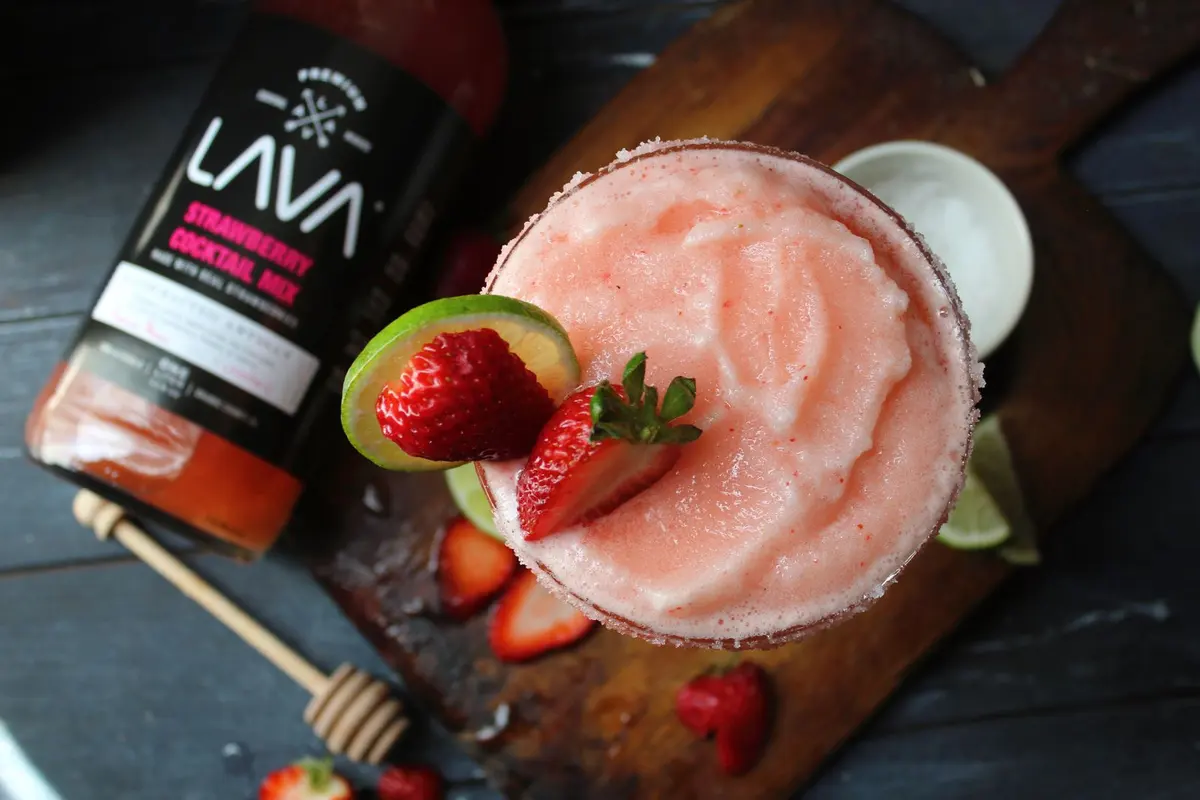 Receta de Daiquiri de fresa sin alcohol